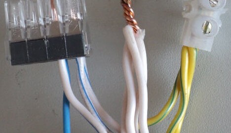 Connexion des fils électriques - 8 meilleures façons