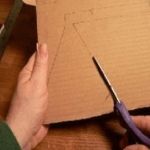 Cardboard Cutting Petals