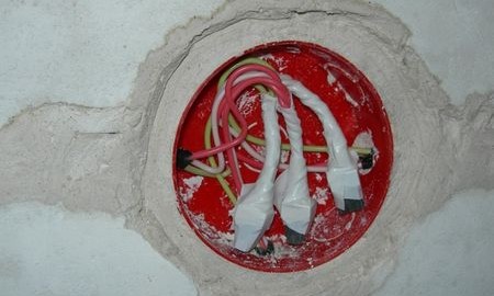 How to find a junction box in the wall?