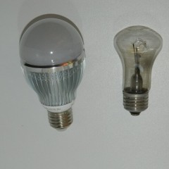 השווה נורות ליבון ונורות LED - מהן עדיפות?