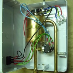 Instrucciones para conectar un calentador de agua instantáneo