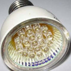 We assemble the LED lamp at home