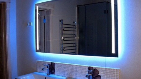 Izrada LED ogledala u kupaonici