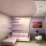 Kombinierte Beleuchtung im Schlafzimmer