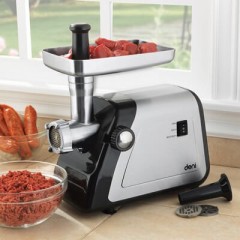 We choose a reliable electric meat grinder according to the parameters