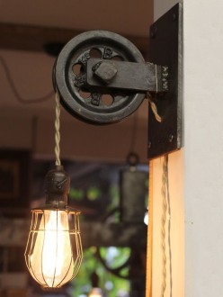 Konstrukcja lampy w stylu vintage