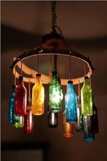 Illuminazione per bottiglie