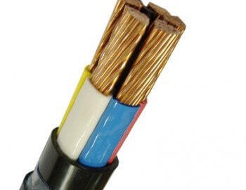 Šarvuoto kabelio VBBSHV techninės charakteristikos