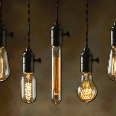 Derliaus Edisono lempų charakteristikos ir jų naudojimo pavyzdžiai