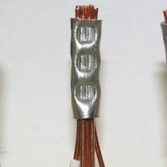 Connexion des fils et câbles avec manchons