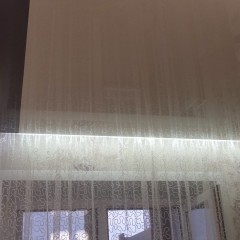 How to make backlight curtains with LED strip?