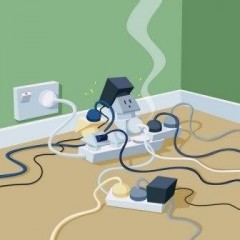 Čo je preťaženie elektrickej siete a čo je nebezpečné?
