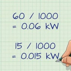 Konvertera watt till kilowatt och vice versa