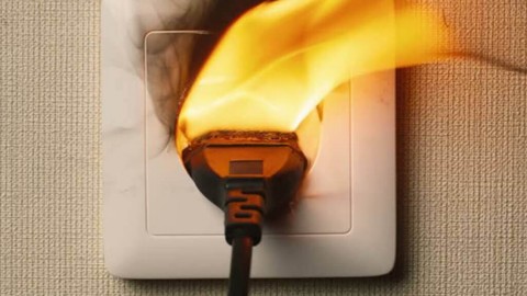 Vart man ska gå om hushållsapparater brinner ut på grund av kraftöverspänning