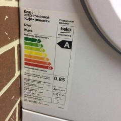Kiek energijos sunaudoja skalbimo mašina