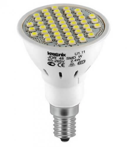 Kokybiška LED lemputė